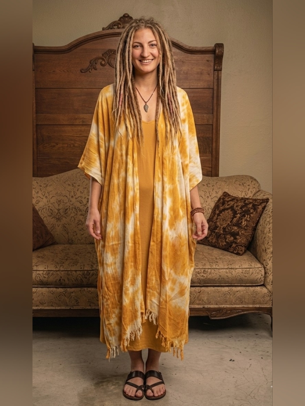 🌹Hand Dyed Lightweight Kimono🌹